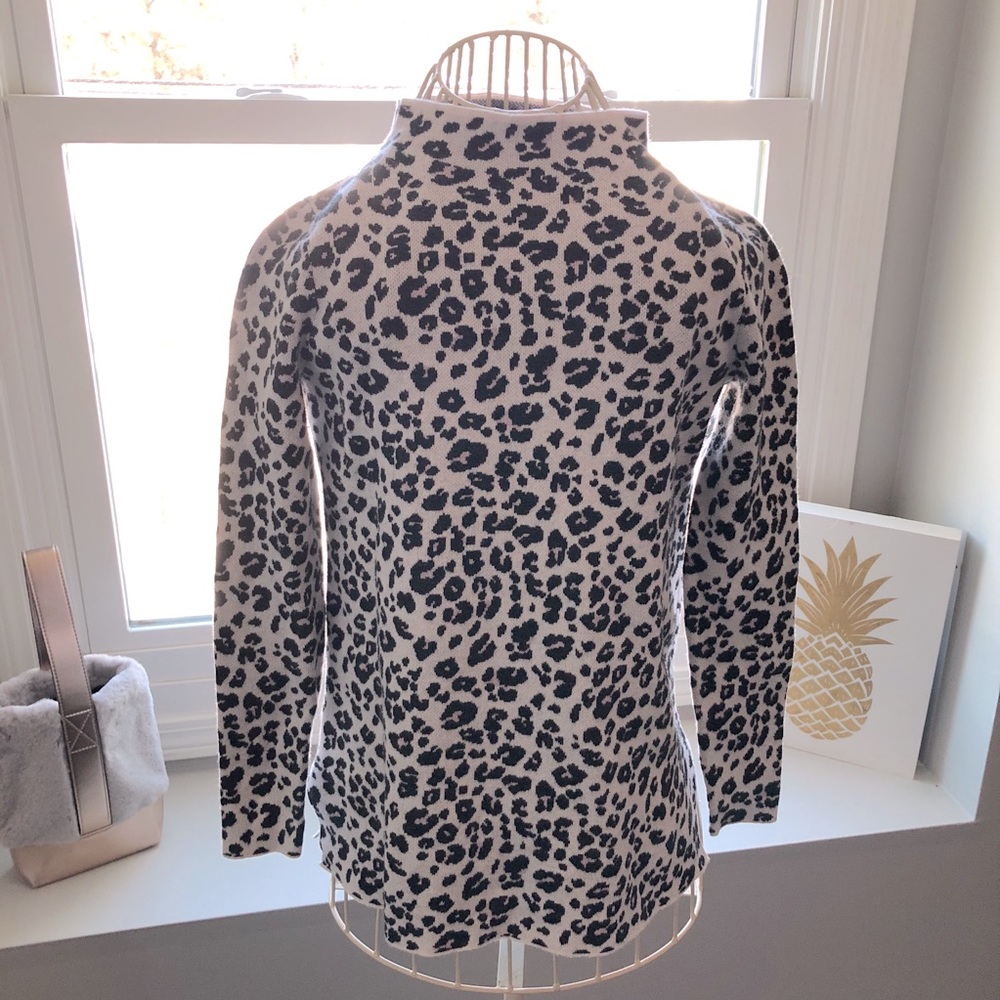 SOLD!!! Loft Leopard Print Sweater
